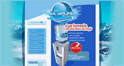 Desktop Screenshot of aguasdesimone.com.ar